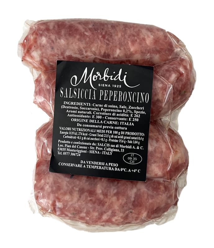Morbidi Salsiccia mit Peperoncino
