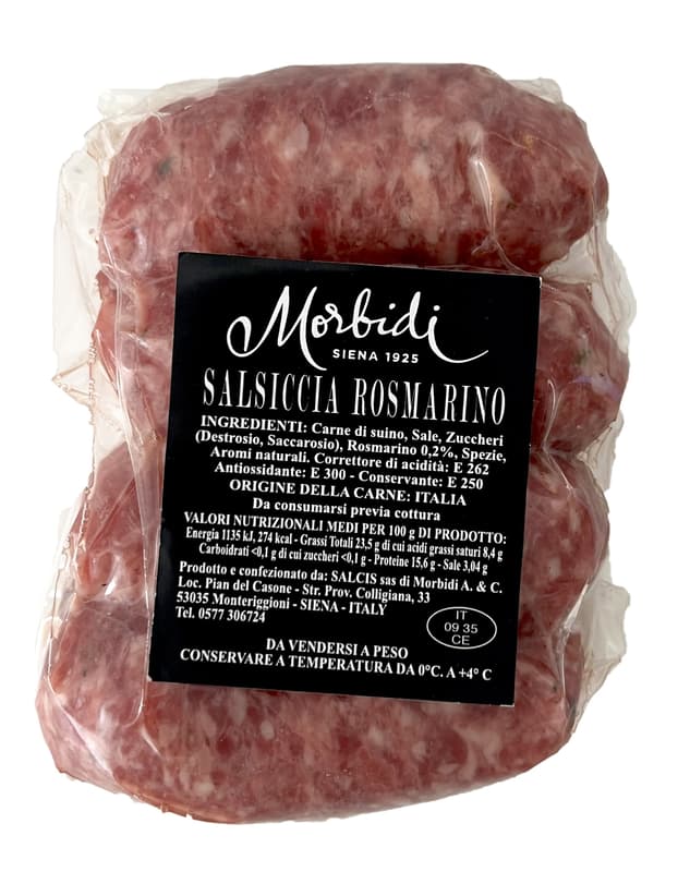 Morbidi Salsiccia mit Rosmarin