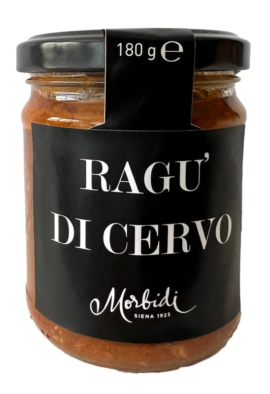 Morbidi Ragù di Cervo vom Hirsch