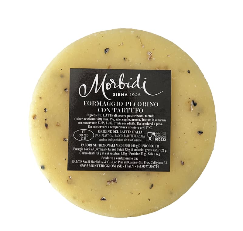 Morbidi Pecorino mit Trüffel