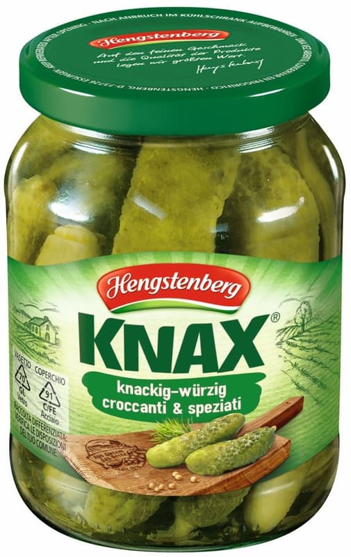 Knax Gewürzgurken knackig-würzig