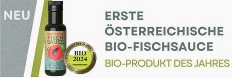 Mariazeller Alpenfisch BIO Fischsauce