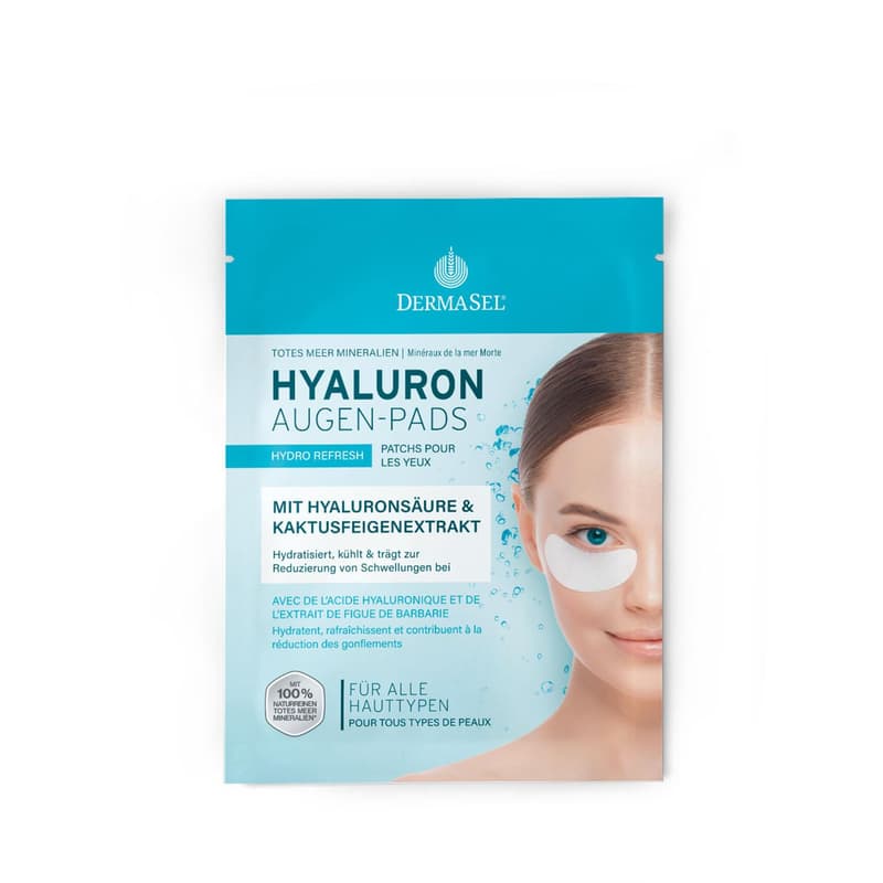 Dermasel Hyaluron Augen-Pads