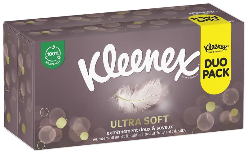 Kleenex Ultrasoft Box 64x2