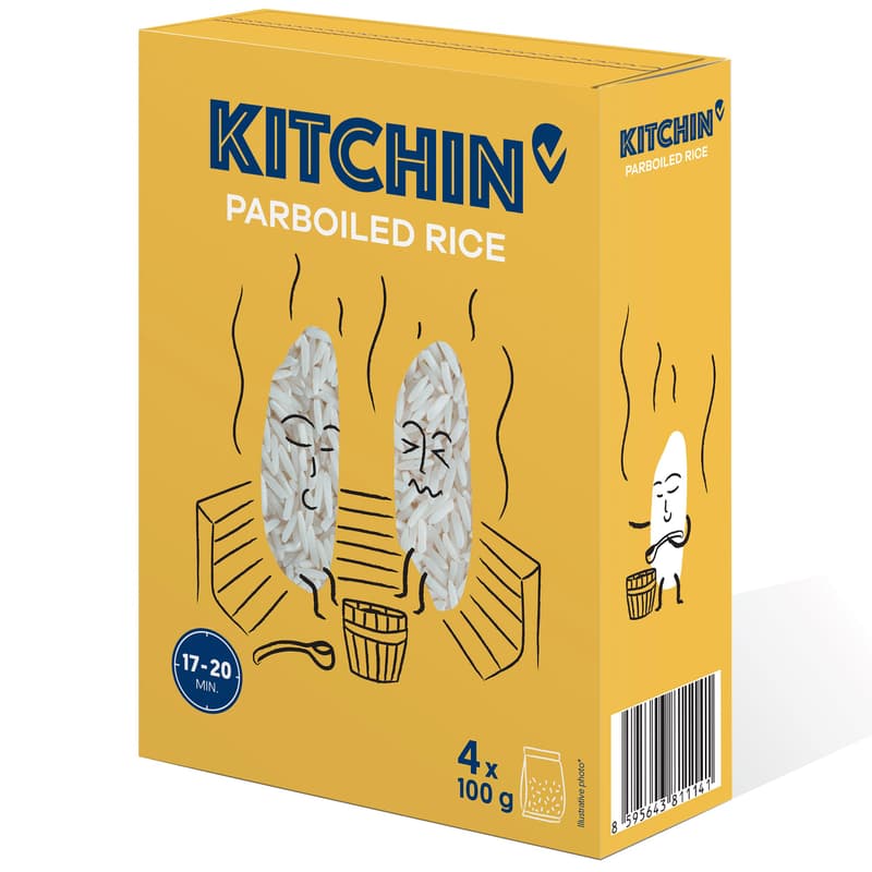 Kitchin Parboiled Reis Kochbeutel