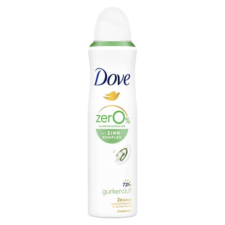 Dove Deo-Spray mit Zink-Komplex Gurkenduft 0% Aluminiumsalze