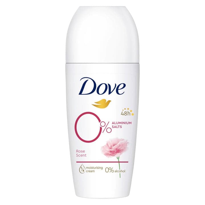 Dove Deo Roll-on Rose 0% Aluminiumsalze