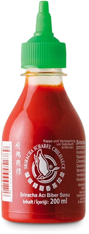 Flying Goose Chilisauce Sriracha, scharf
