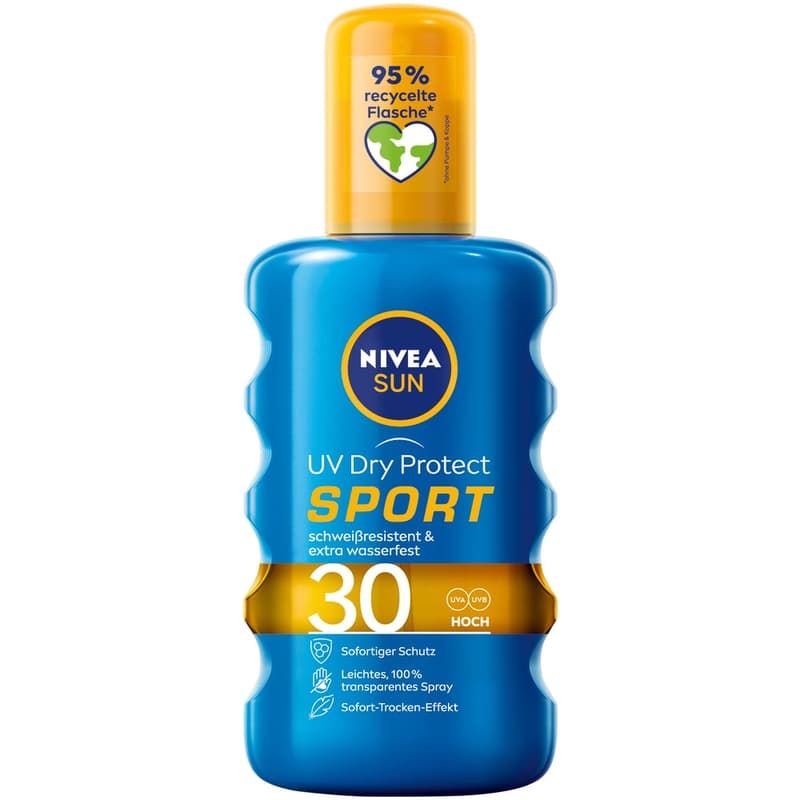 NIVEA UV Dry Protect Sport Sonnenspray LF 30