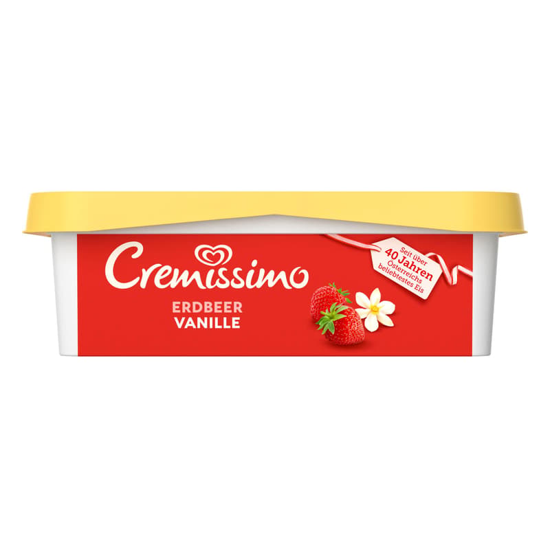 Cremissimo Erdbeer Vanille (tiefgekühlt)