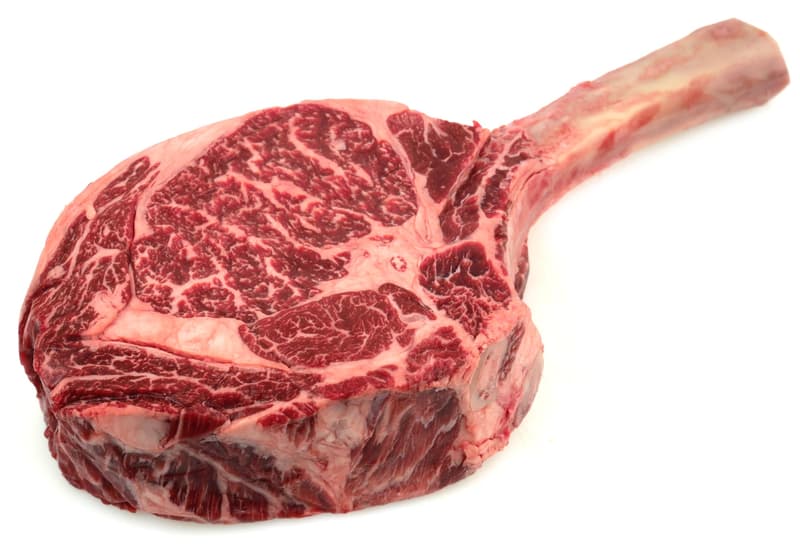 Prime Beef Wagyu F1 DRY AGED Tomahawk Steak (tiefgekühlt)
