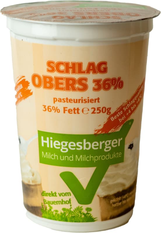 Hiegesberger Schlagobers 36%