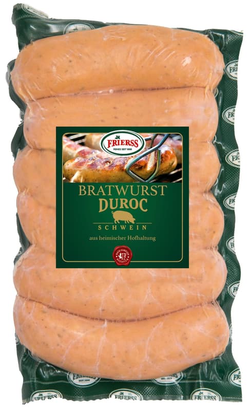 Frierss Bratwurst vom Duroc Schwein