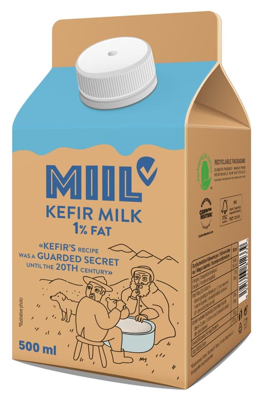 Miil Kefir-Milch 1% Fett