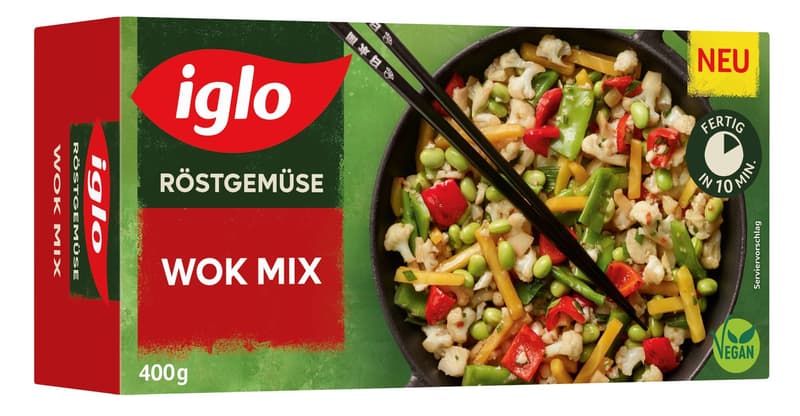 Iglo Röstgemüse Wok Mix (tiefgekühlt)