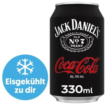 Jack Daniel's & Coca-Cola (EinwegPFAND) - gekühlt