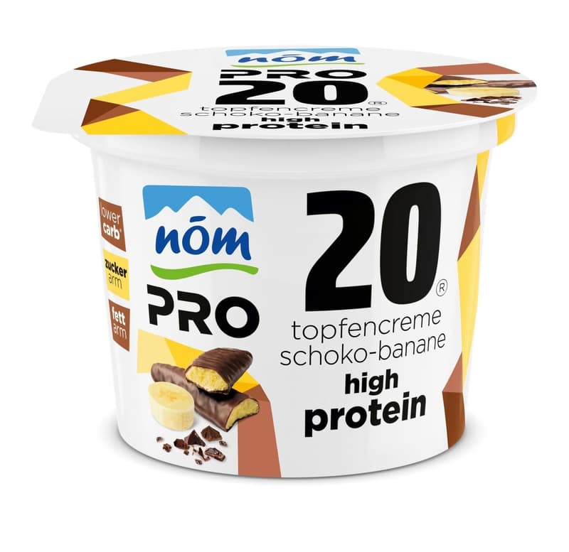 nöm PRO Protein Topfencreme Schoko Banane