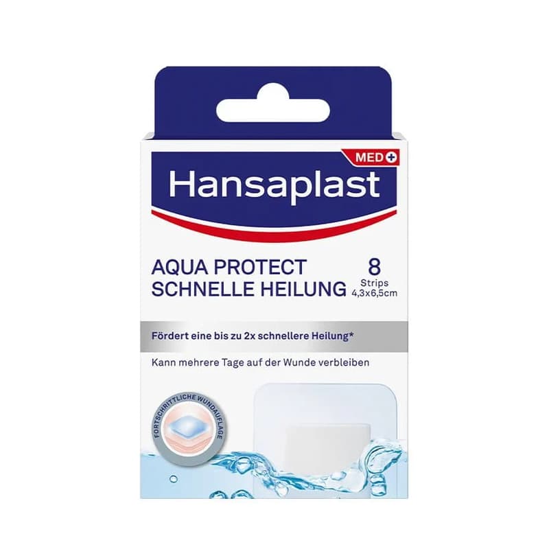Hansaplast Aqua Protect Schnelle Heilung - Feuchte Wundheilung Pflaster