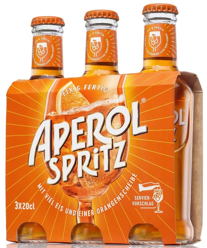 Aperol Spritz 3x200ml - gekühlt