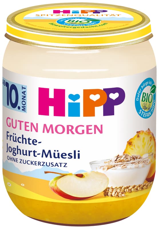 HiPP BIO Früchte-Joghurt-Müesli, ab dem 10. Monat