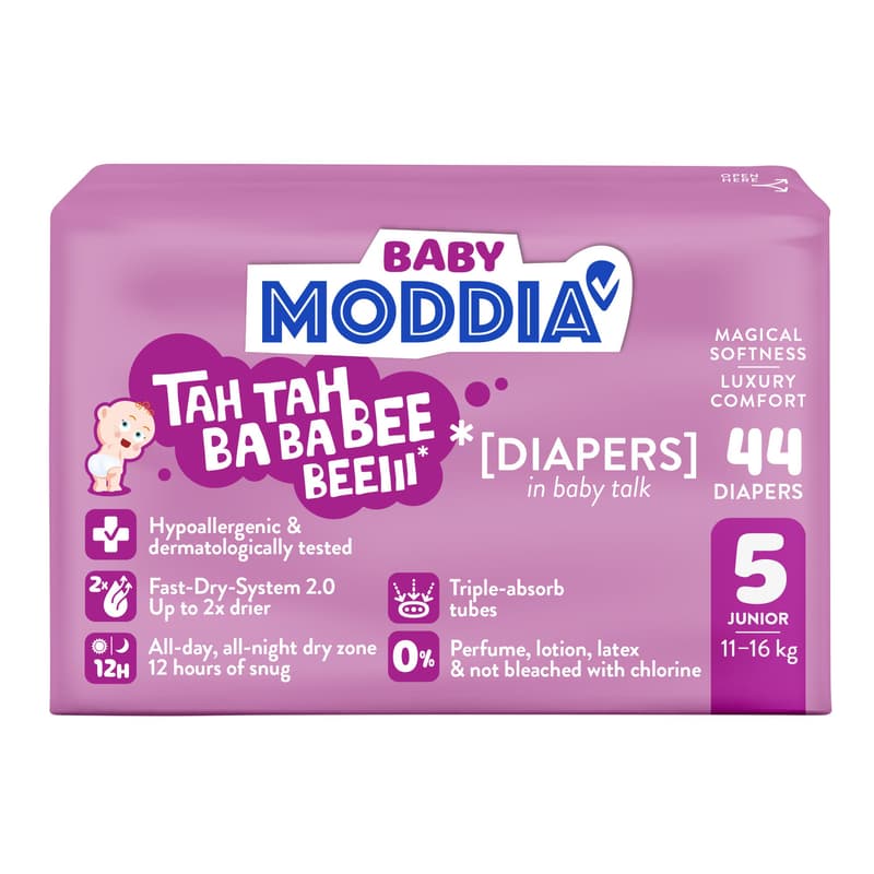 Moddia Baby Windeln Gr. 5 Junior