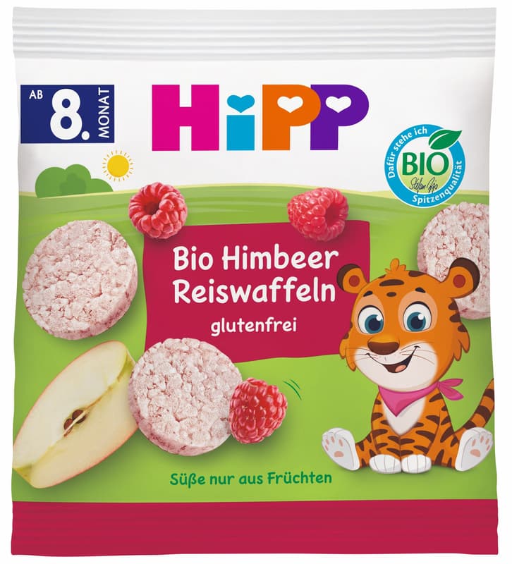 HiPP BIO Himbeer Reiswaffeln