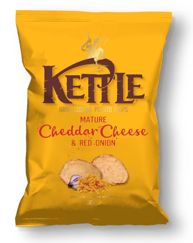 Kettle Chips Käse & Zwiebel