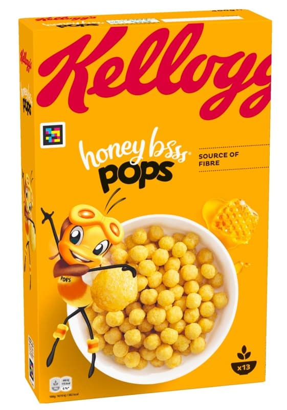 Kellogg Honey Bsss Pops