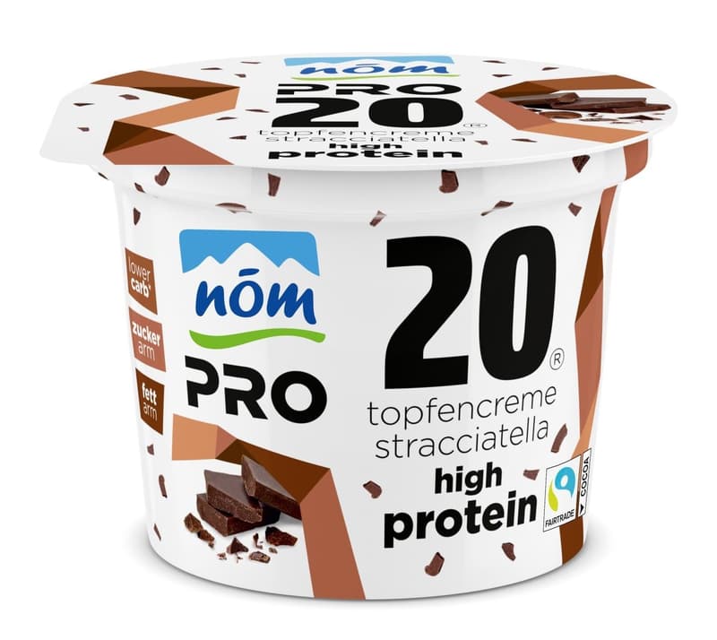 nöm PRO Protein Topfencreme Stracciatella