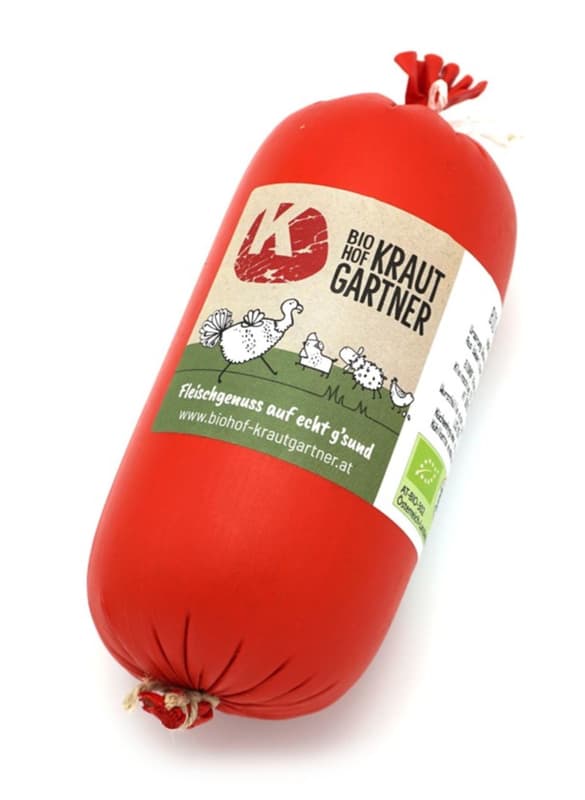 Krautgartner BIO Extrawurst von der Glückspute