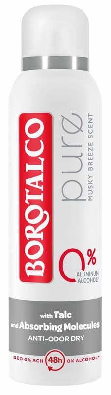 Borotalco Pure Musky Breeze Spray