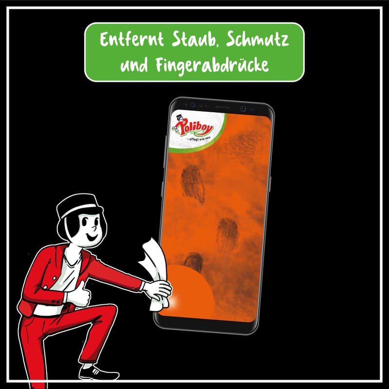 Poliboy Bildschirm Feuchttücher