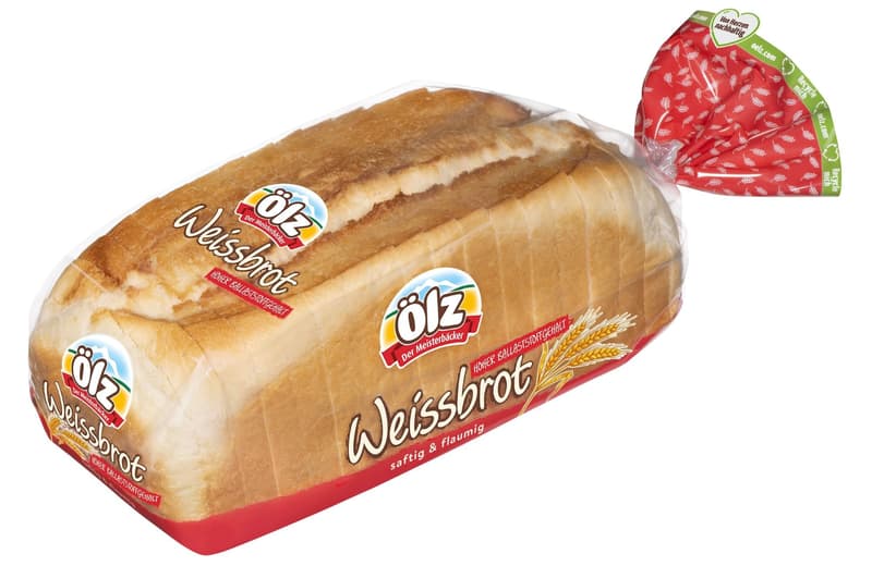 Ölz Weißbrot geschnitten