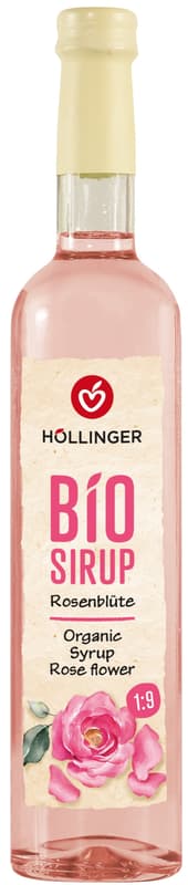 Höllinger BIO Sirup Rosenblüte