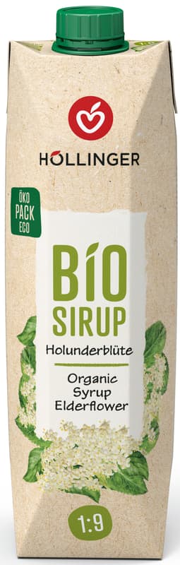 Höllinger BIO Sirup Holunderblüte 1l