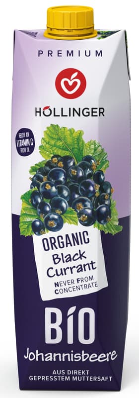Höllinger BIO Schwarze Johannisbeere