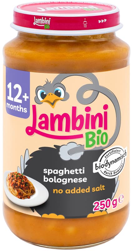 Lambini spaghetti bolognese