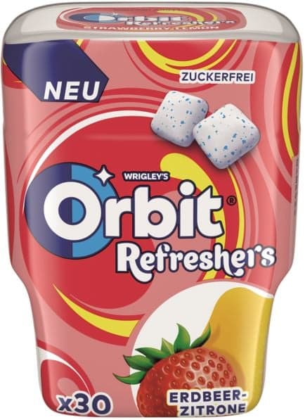 Orbit Refreshers Erdbeer-Zitrone