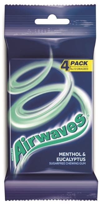 Airwaves Menthol & Eucalyptus 4x10 Mulitpack