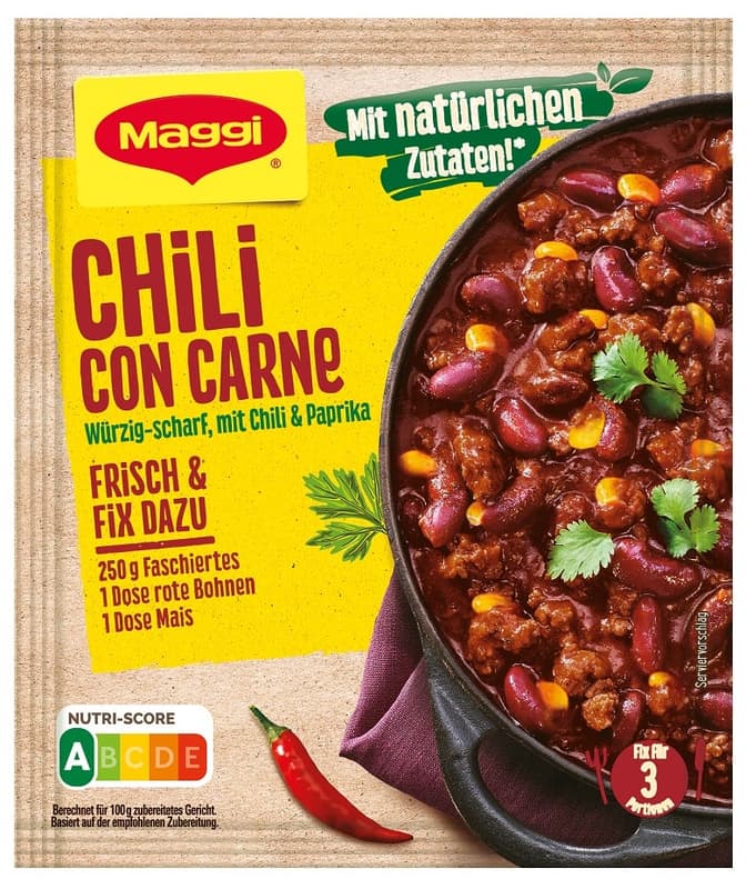 Maggi Fix für Chili Con Carne