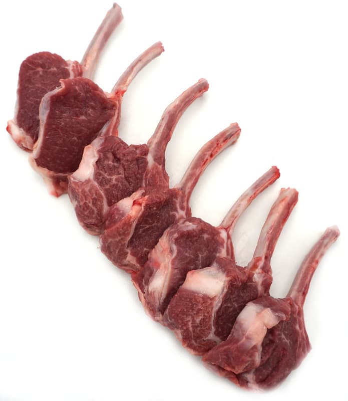 Donauland lamb chop sliced