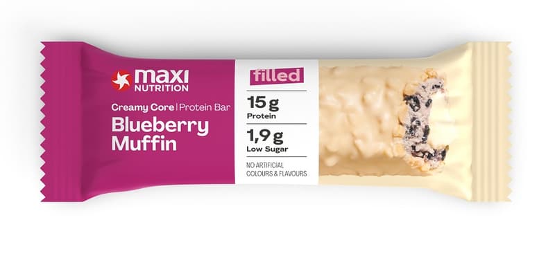 Maxi Nutrition Creamy Core Protein Bar Blueberry Muffin
