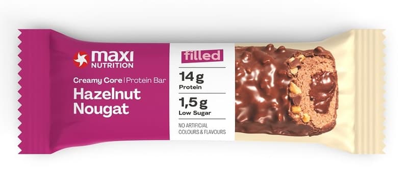 Maxi Nutrition Creamy Core Protein Bar Hazelnut Nougat
