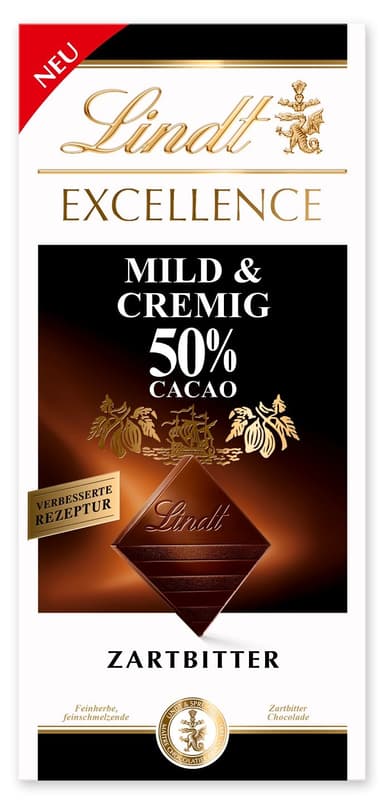 Lindt Excellence Mild & Cremig 50%