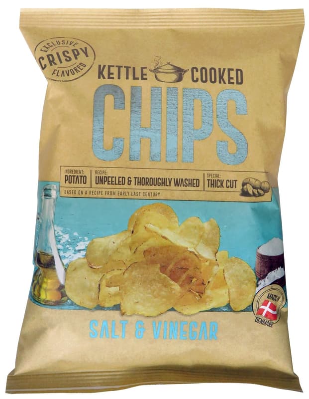 Crispy Kettle Chips Salt & Vinegar