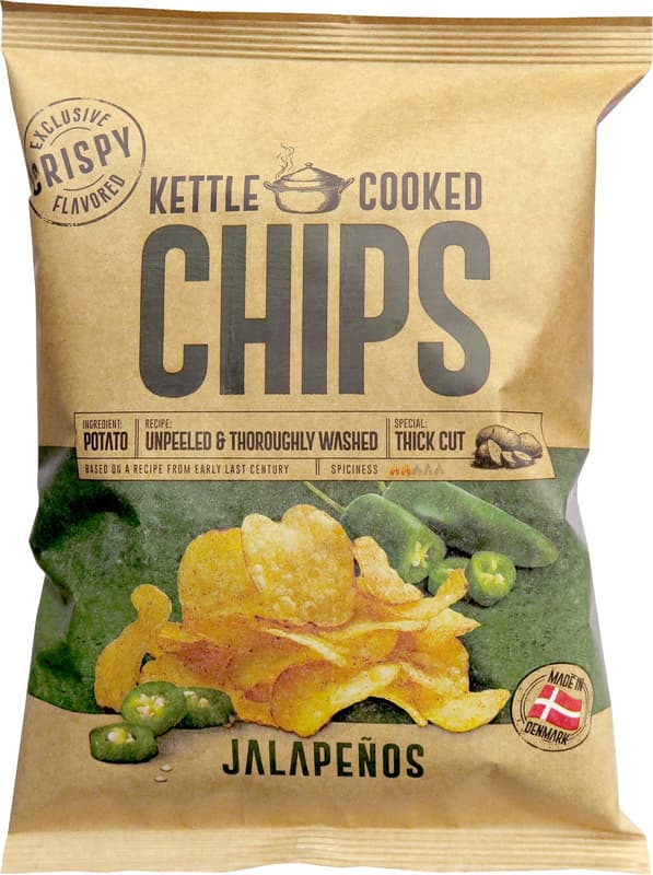 Crispy Kettle Chips Jalapeno