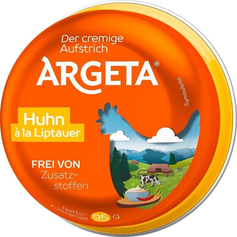 Argeta Huhn a la Liptauer Aufstrich