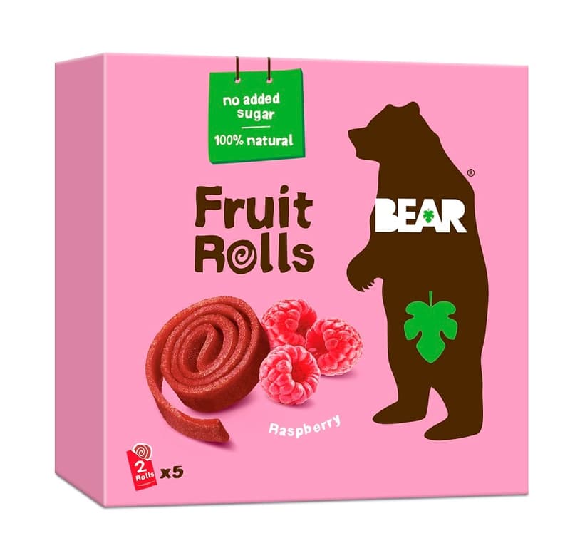 Bear Fruchtrollen Himbeere 5er Pack