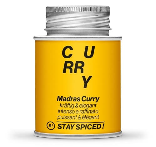 Stay Spiced! Madras Curry, kräftig & elegant