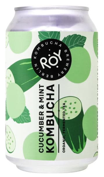 ROY Kombucha BIO Cucumber & Mint (EinwegPFAND)